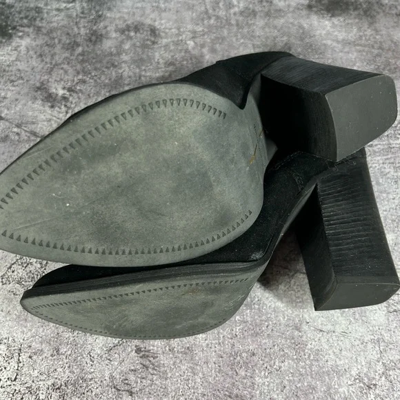 Dolce Vita Black Ankle Boots - Picture 9 of 13